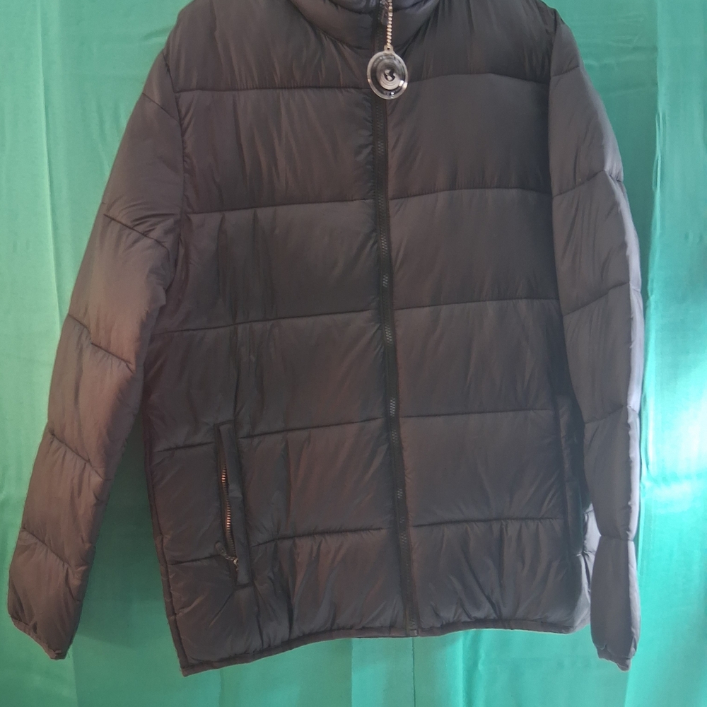 Swiss Tech Black Quilted Jacket Med. (38-40)